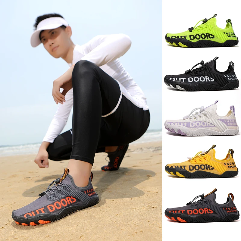 Wading Shoes Men's Women's Quick Dry Outdoor Beach Barefoot Aqua Shoes Walking Shoes Boating Surfing Fishing Shoes Yoga Shoes