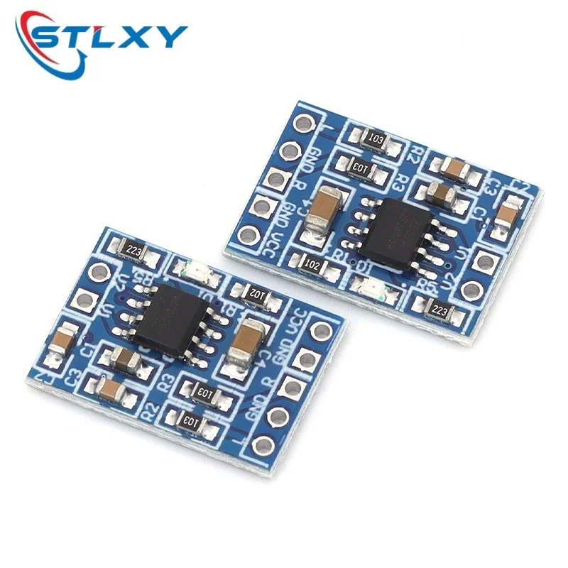1Pcs HXJ8002 Mono BTL Amplifier Module Low Noise 3W Output Portable Audio Amplifier DC 2-5.5V DIY Sound Module