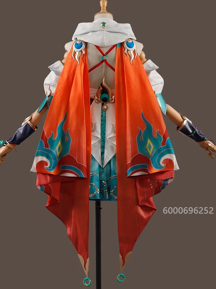 Honkai Star Rail Yunli Cosplay Costume Beautiful Lovely Dress Uniform Role Play Suit for Women Halloween Party Props