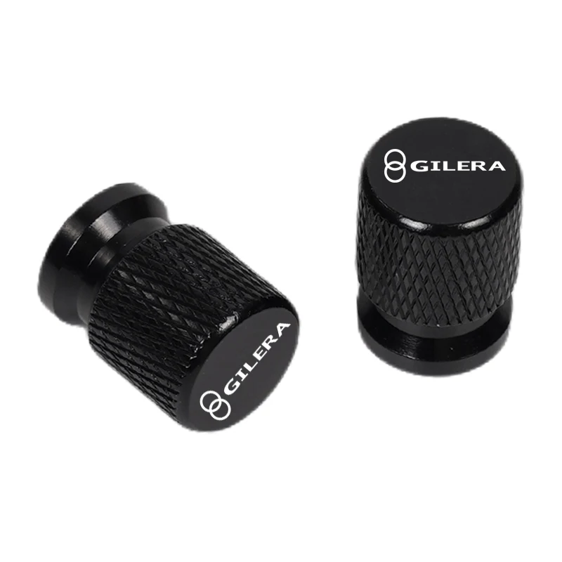 For Gilera GP800 Fuoco Nexus 500 Runner 50 125 200 Accessories 2pcs Motorcycle CNC Aluminum Tire Valve Air Port Stem Cover Caps