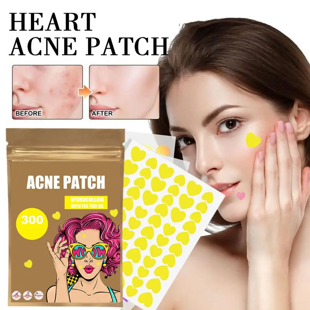 300pcs/set Face Skin Care Acne Pimple Patch 2 Sizes Invisible Professional Healing Absorbing Spot Sticker Covering For Men G3S3