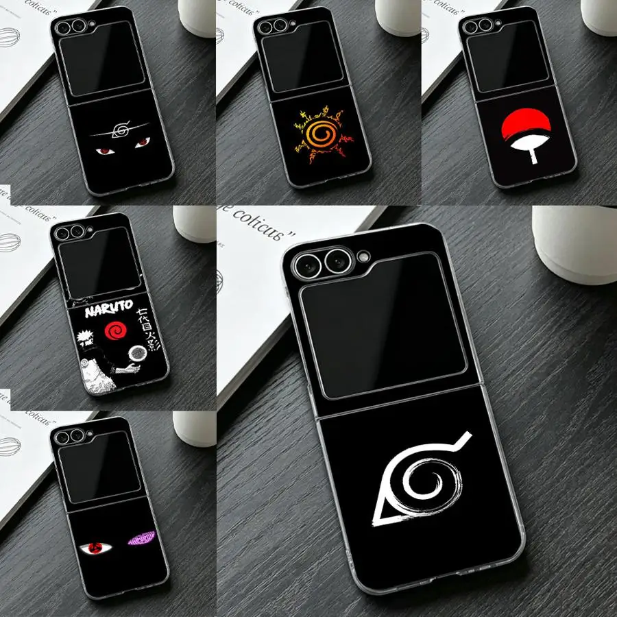 N-arutoS Namikazes Case for Samsung Galaxy Z Flip 7 ZFlip5 Z Flip 6 5 4 3 ZFlip6 ZFlip7 FE ZFlip4 ZFlip3 Transparent Soft Phone