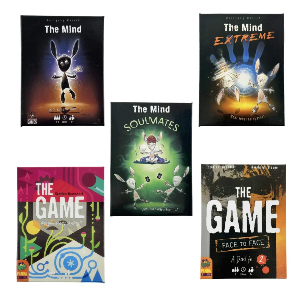 The Mind Card Game Puzzle Juego de mesa Experiencia del equipo Juego interactivo - The ming soulmates - The Mind Juego de habilidades sociales extremas