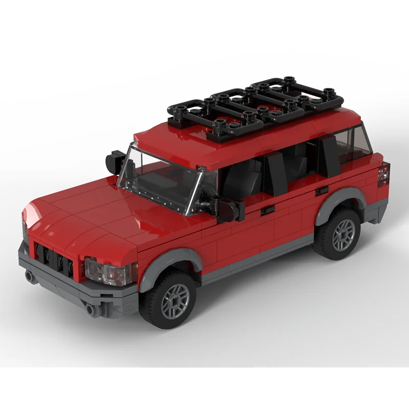 332ピース-カーモデル-moc-ル・マン-スピード-​-​-クラシック8ワイドカー-クリエイティブ教育用子供向け積み木ギフト