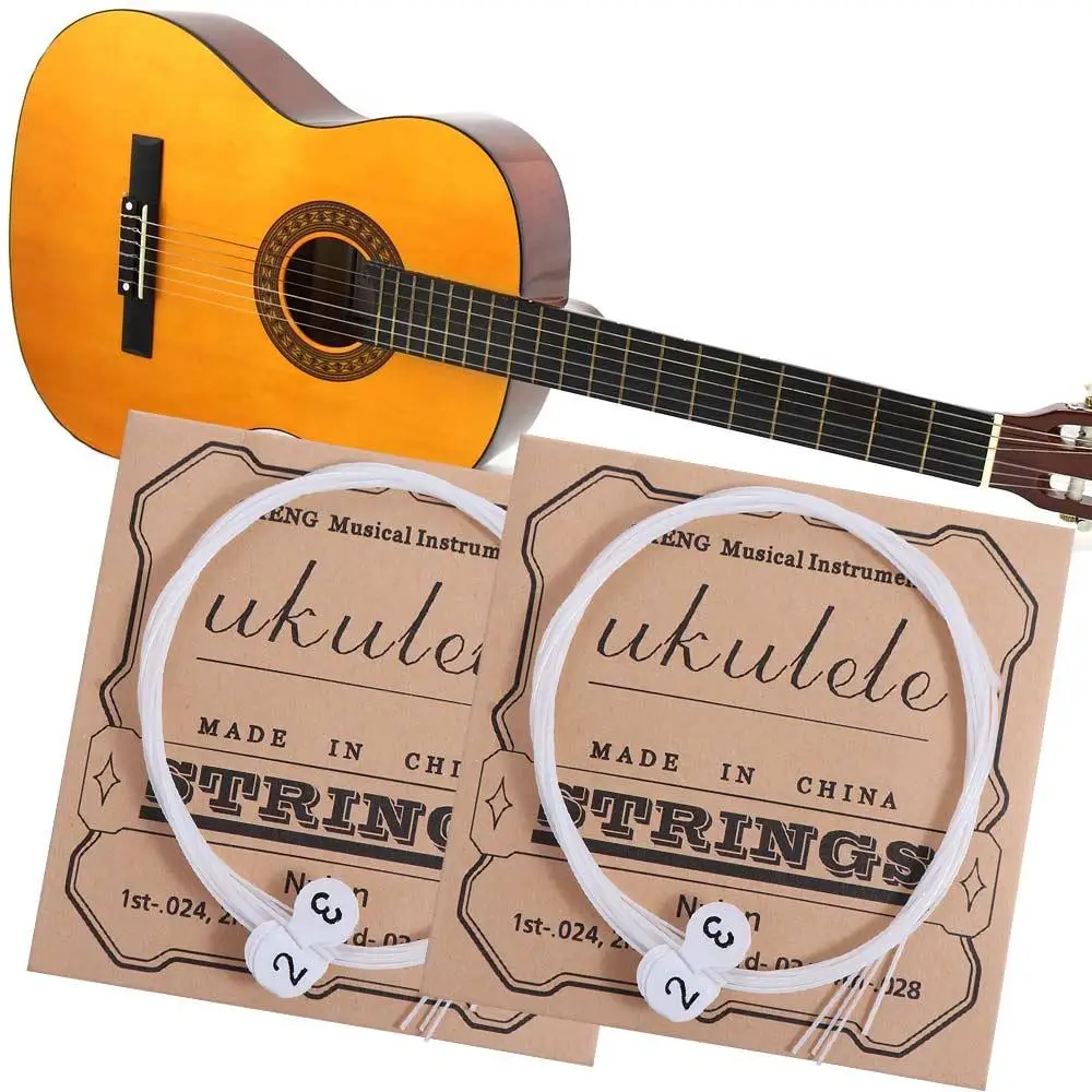 

1 Set Nylon Ukulele Strings Universal Mellow Guitar Strings Replacement Pure Classical Guitar Strings