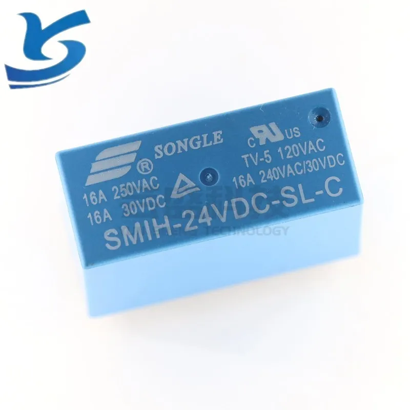 smih-24vdc-sl-c relay 5V 12V 24V Original New AC/DC POWER DIP 4-pin 5-pin In stock