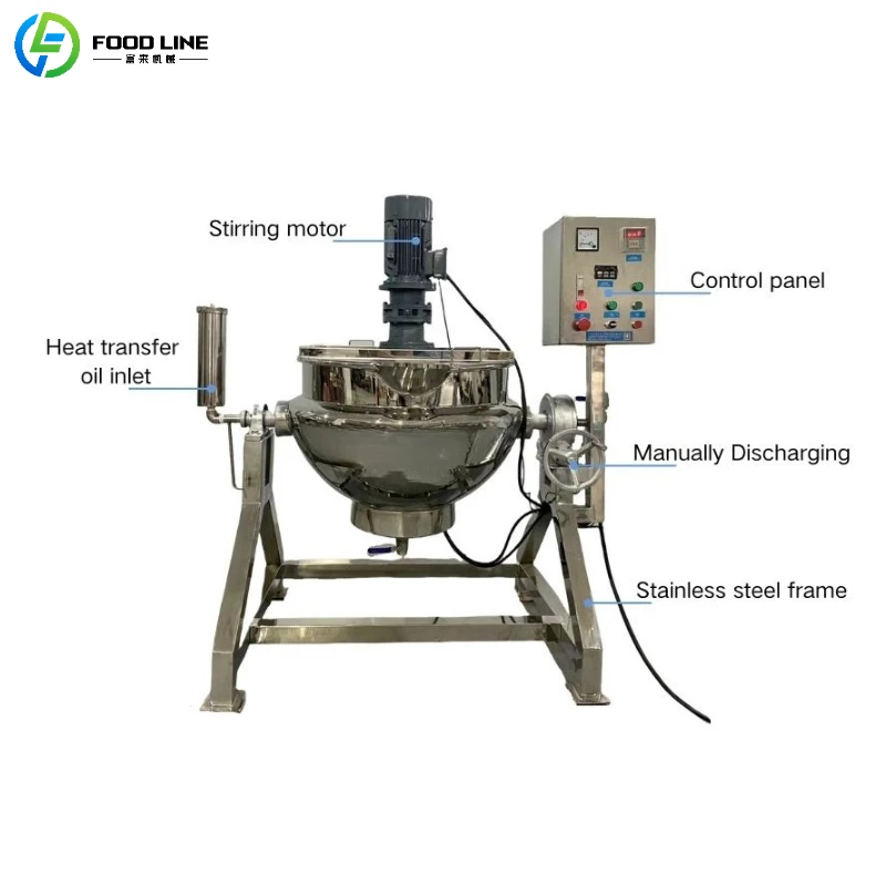 Professional Commercial Planetary Stirring Wok for Spicy Flavorful Hot Pot Bottom Sauce Cooking Anti-corrosion and Durable