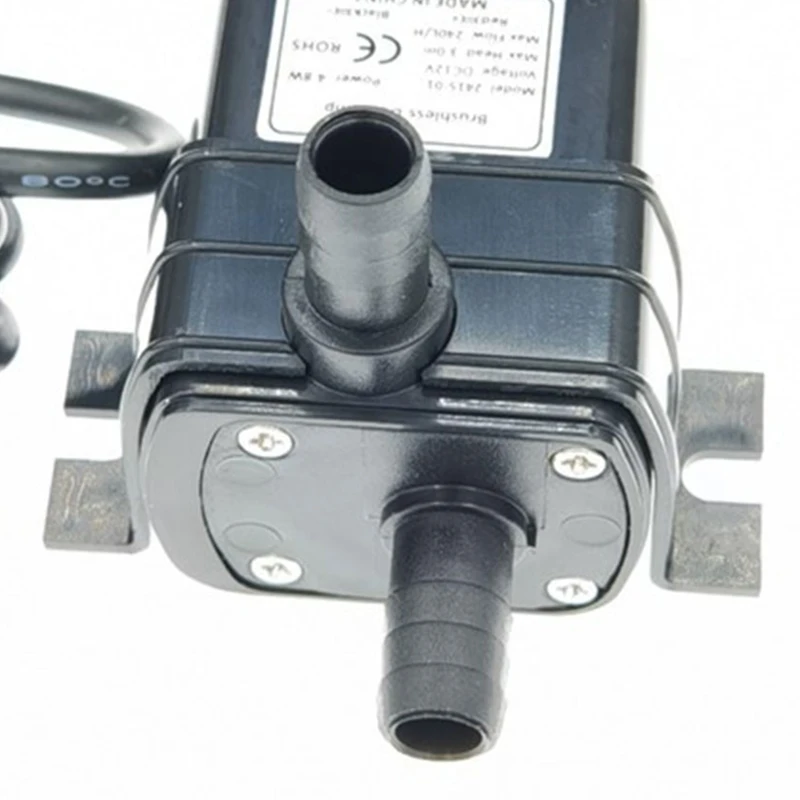 Ultra-Quiet Mini Brushless สำหรับปั๊มน้ำ 12V 4.8W 240L ยก 300 ซม.Submersible Fountain Aquarium หมุนเวียน Dropship