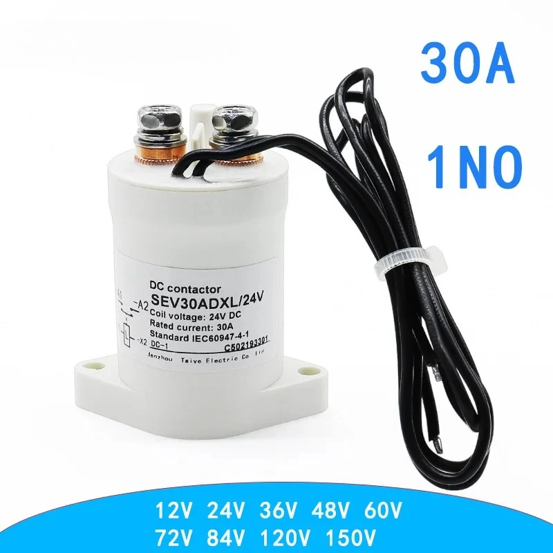 1000V High Voltage HV 30A Charging Station DC Contactor Direct Current DC Power Electric Relay SEV30AD 1NO