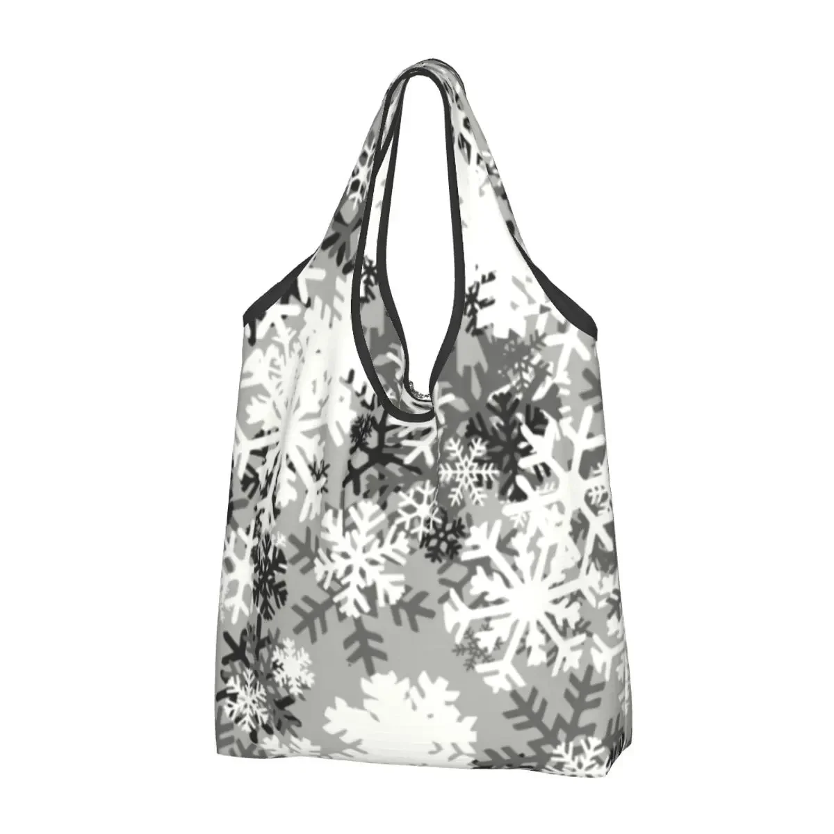 Custom Camo Shopping Bags Women Portable Big Capacity Groceries Camouflage Multicam Tote Shopper Bags