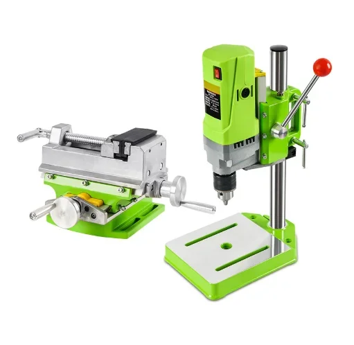 Miniature Bench Drill 220V Multi-functional Small Industrial Buddhist Bead Making Tool Electric Drill and Milling Machine