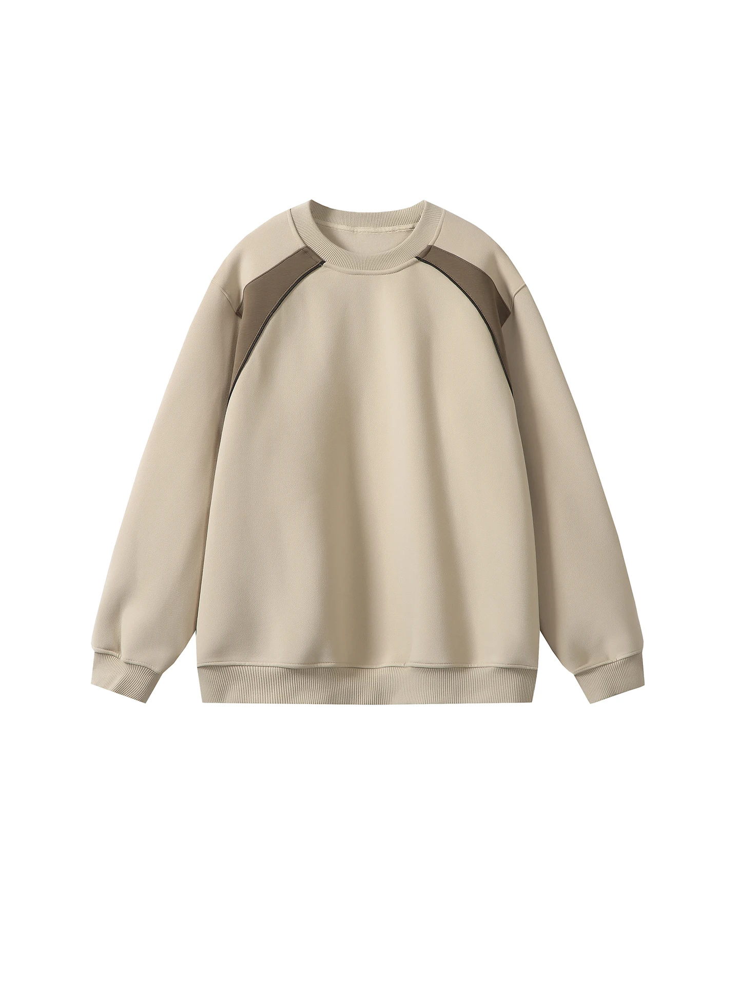 

Мужская толстовка в американском ретро-стиле с цветными блоками, круглым вырезом, новая весенняя коллекция, свободный крой, повседневная одежда для пар