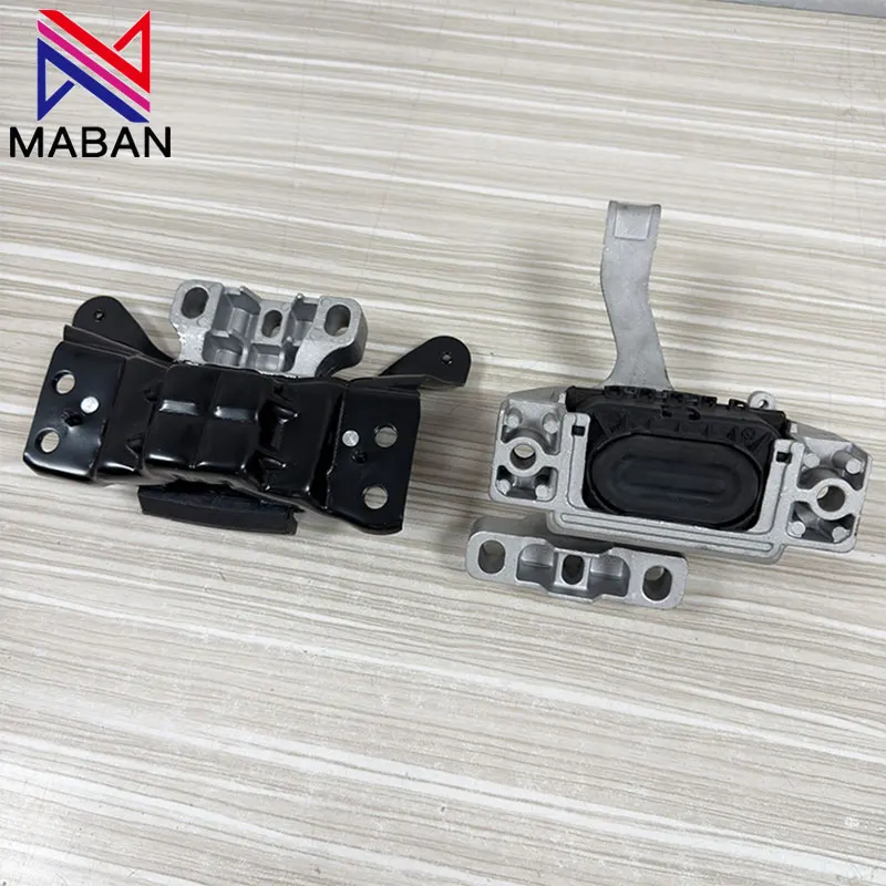 2PCS 5Q0199262BF 5Q0199555R Engine Mount Transmission Mounting for Audi S3 8V Golf 7 Mk7 Mk7.5 8V.5 Q2 TT 2013-2026