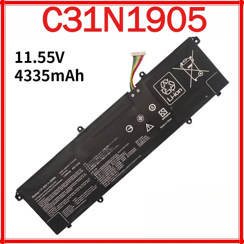 

4335mAh Suitable for ASUS S4600F M3400QA M4600I S5600F C31N1905 laptop battery