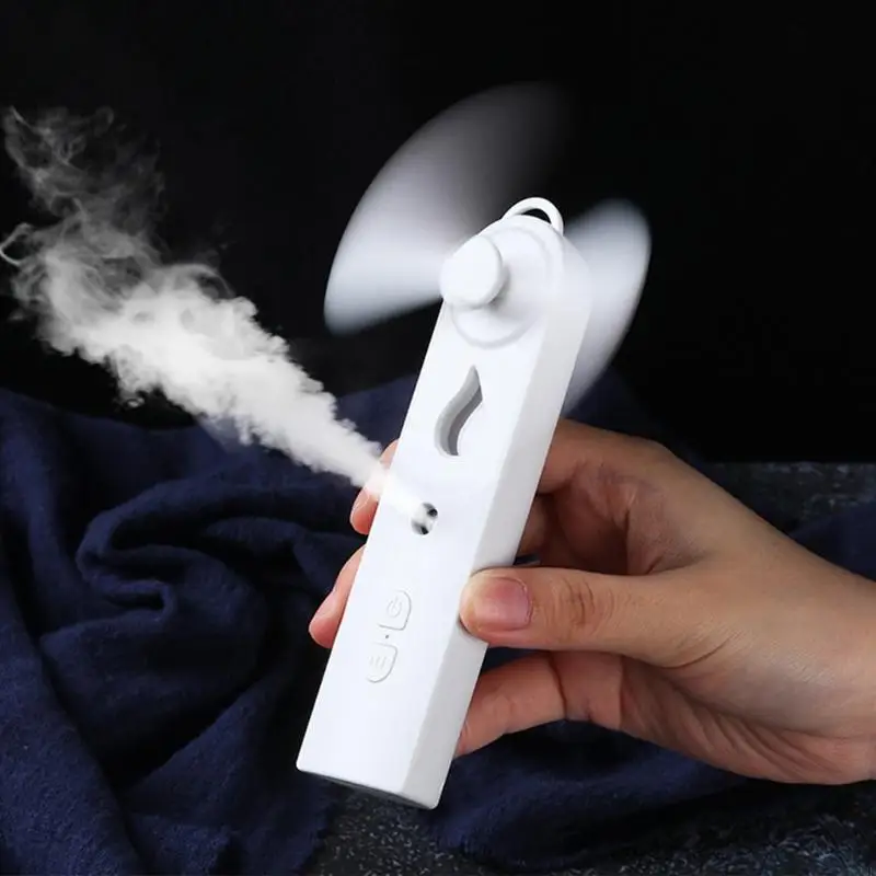 Quạt làm mát cầm tay ngoài trời USB quạt yên tĩnh có thể sạc lại với thiết kế phun nước N58D