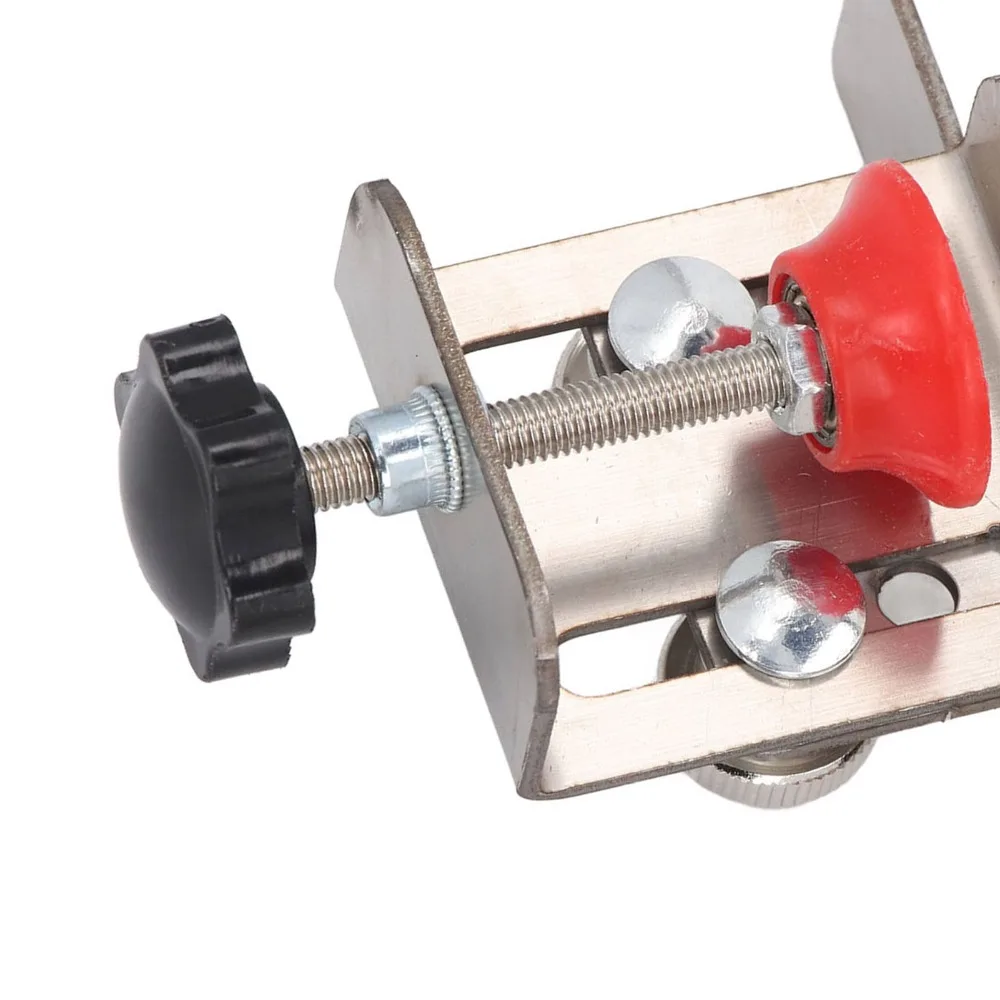 Stainless Steel Cabinet Door Positioner Heavy-Duty 0-36mm Mounting Positioner Tool Quick-Install Cabinet Door Locator