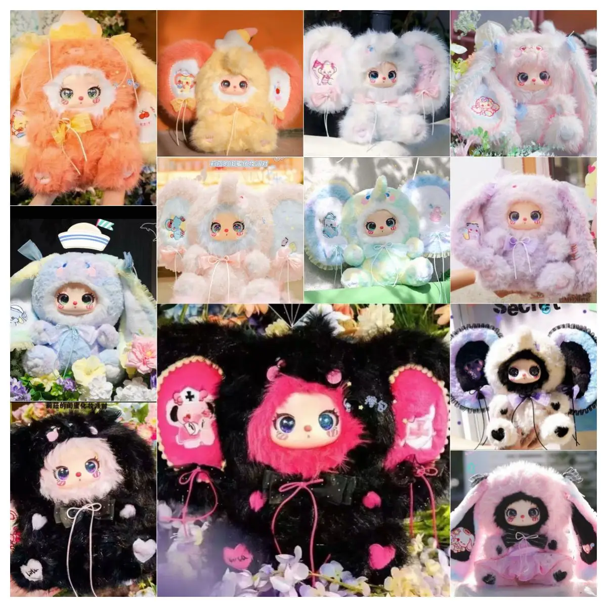 

600% Baby Three Liila V3 Dessert Master Elephant Rabbit Blind Box Cute Doll Mystery For Halloween Soft Pendant Trendy Toy