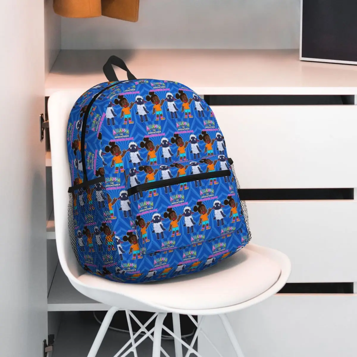 

Amanda The Adventurer Student Backpack School Bag Hiking Travel Daypack for Men Women Fashion Bookbag Shoulder Bags