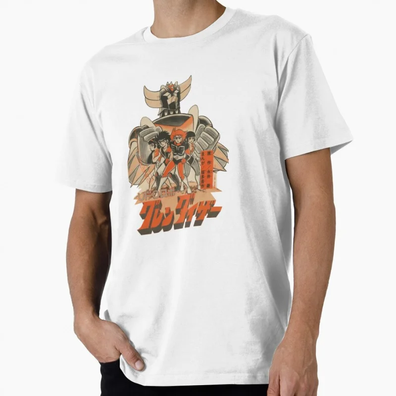 ＵＦＯ Classic Mecha Anime UFO Robot Grendizer Gift t shirt for man Y2K clothes 1224 All size Tops S-6XL Cartoon Tee