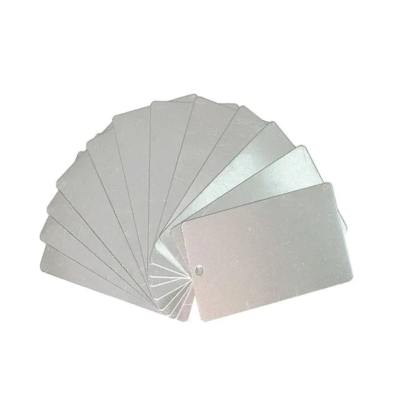 REST Metal Plant Label Tree Tags Garden Label Tag Outdoor Metal Label Stamping Blanks 50 Pack