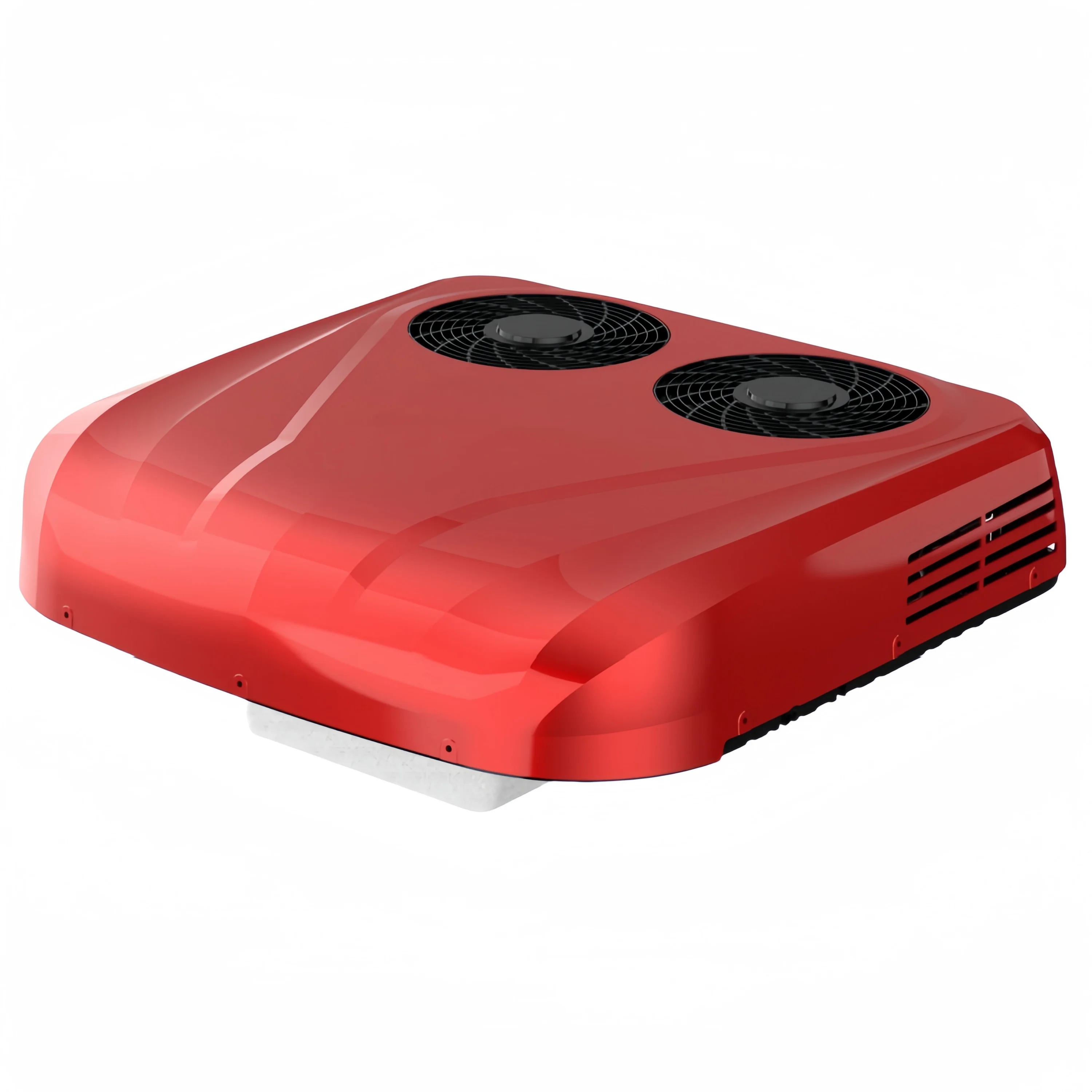 RGFROST New Truck Rooftop AC Electric Split Air Conditioner 12/24V Parking Compressor R134A Refrigerant Steel Material Exclusive