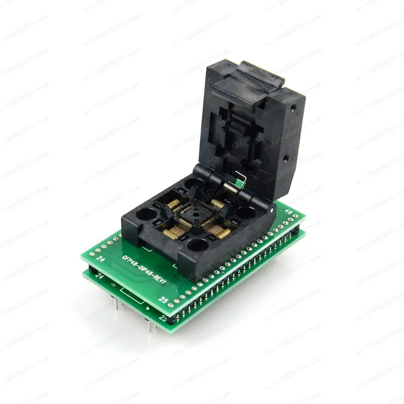 QFP48 TQFP48 LQFP48 to DIP48 MCU Programmer Pitch 0.5mm IC Body IC51-0484-806 Test Socket Adapter