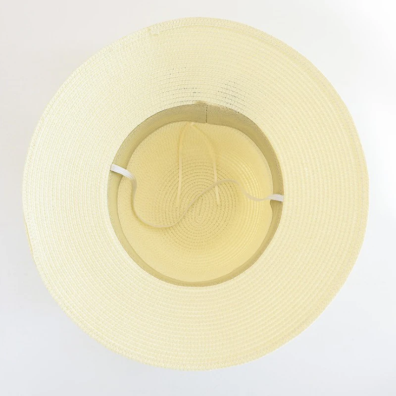 Bucket hat Panama Fashion Straw Hat Women\'s Summer Hats  Shade Sun Protection Outdoor Beach Vacation Hat Beach cap