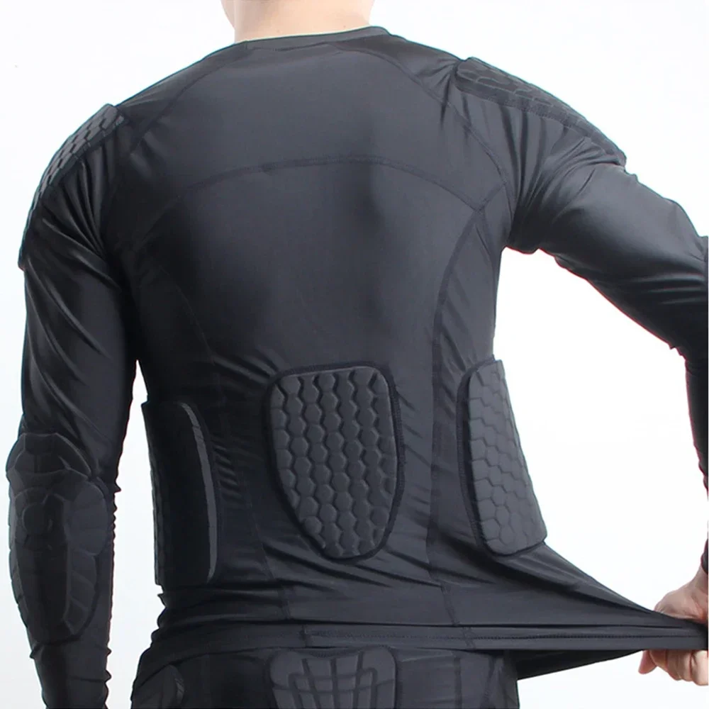 Ski Full Body Armor Jacket Protective Moto Underwear Anti-collision Skiing Riding Clothes Honeycomb Pad Motocross Tops