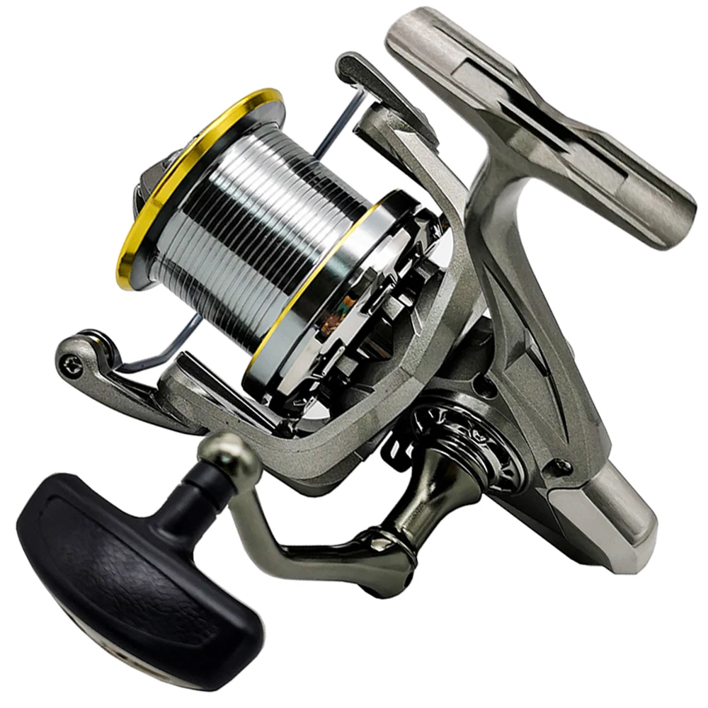 Big Spinning Fishing Reel, 8000 9000 10000 12000 14000 Drag Power 20KG Strong Trolling Reel for Saltwater FreshWater Fishing