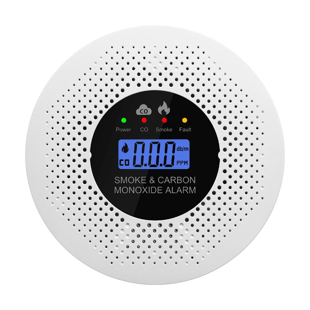 2-in-1 Intelligenter Kohlenmonoxid-Detektor mit LCD-Anzeige, Kohlenmonoxid-Alarm, Batteriebetrieben für Haus, Wohnung, Küche – Detail 20