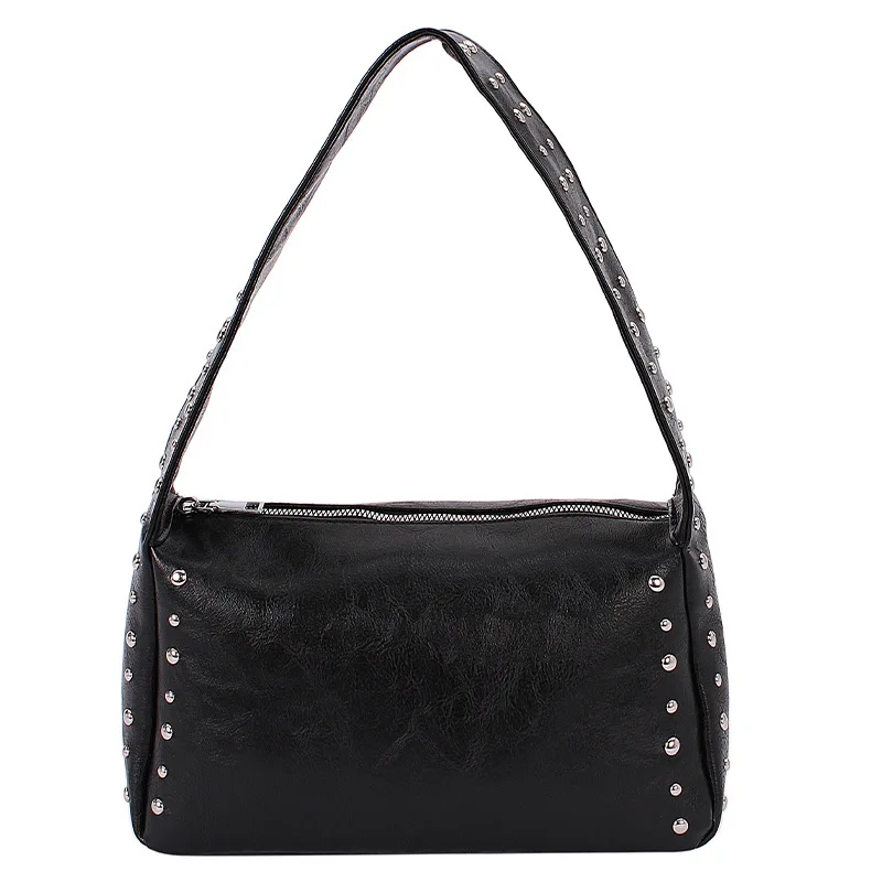 Crossbody Bags for Women Shoulder Bags Trendy Fashionable Rivet Large Capacity Tote Bag for Women Purse and Handbags Сумка Sac - view 5