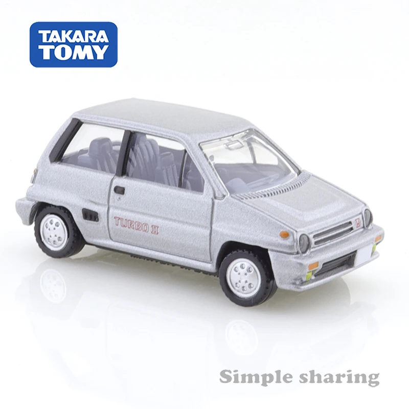 Takara Tomy Tomica Premium 35 Honda City TurboII Scale 1:55 Car Model Replica Series Children Christmas Gifts Boy Toys 291893