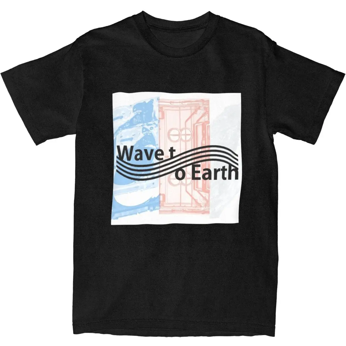 Wave To Earth Album Classic T Shirt Summer Vintage T-Shirts Cotton Leisure Tshirt For MenShort Sleeves Design Clothes