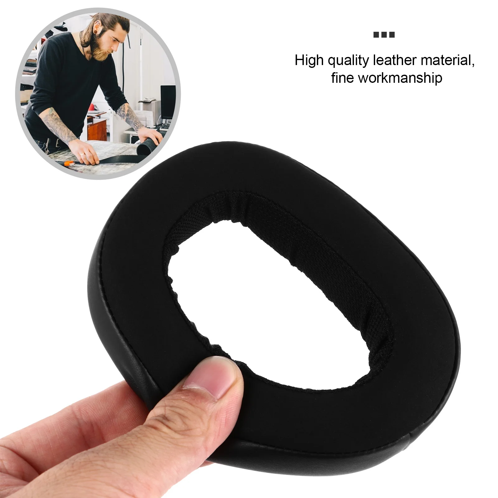 

Ear Pads Replacement Earphone Case Premium Sponge Earpiece Noise Isolation Earpads