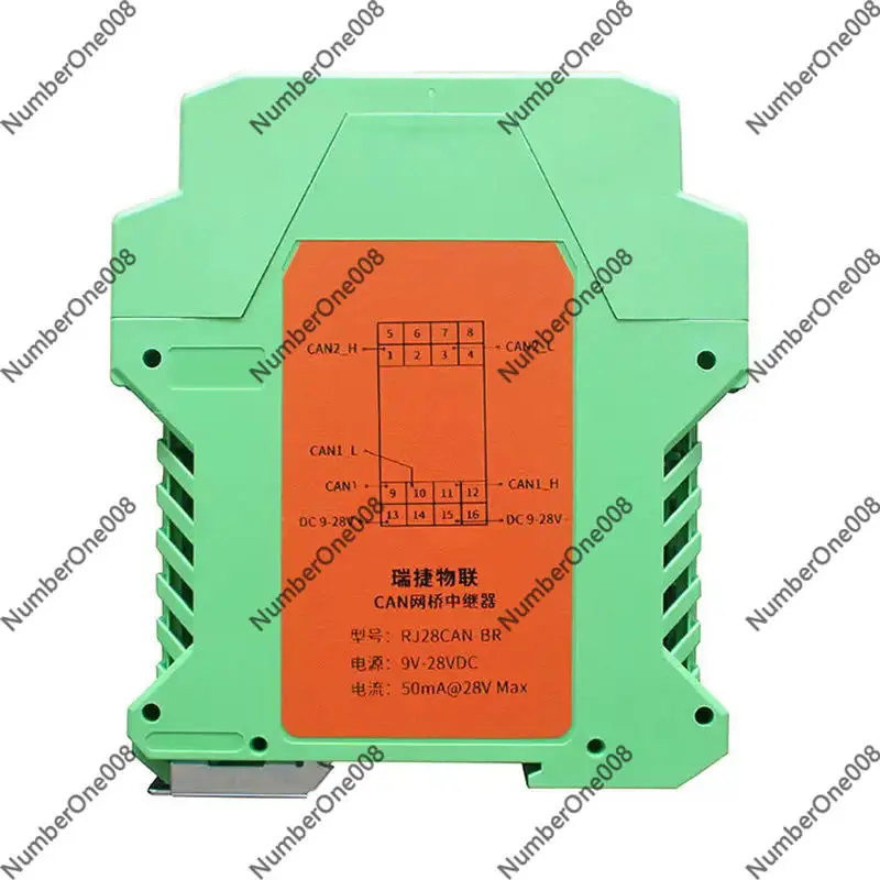 Isolated Intelligent CAN Bus Repeater, Anti Interference CAN Extender Module to Extend Communication Distance, Bridge Gateway
