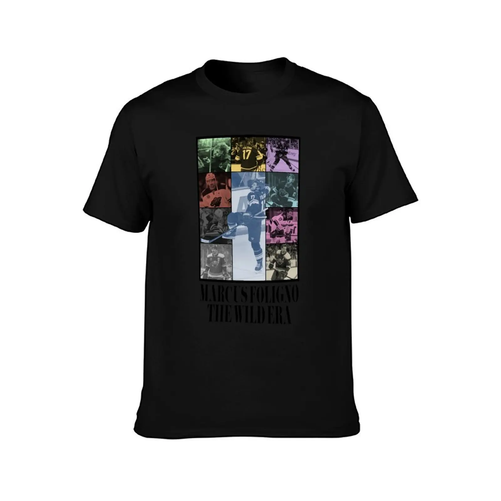marcus foligno the wild era T-Shirt All Match Basic Short Sleeve Top T-Shirt