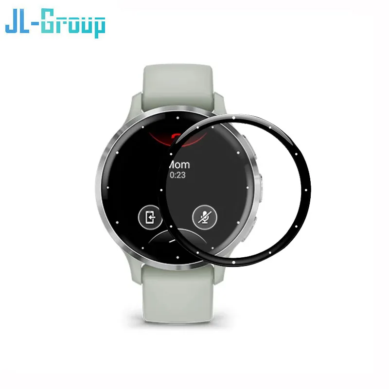 Soft Screen Film For Garmin Watch Venu 3s 3 Ultra-thin Protector Fiberglass Protective Full Cover Film Garmin Accessories