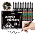 12Pcs Black