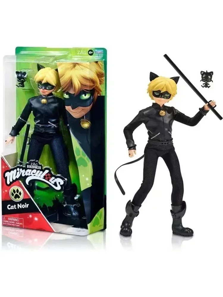 Palymates Miraculous Ladybug Cat Noir Marinette Queen Bee Rena Rouge Cartoon Doll Gift Toy Model Anime Figure Collect Ornaments