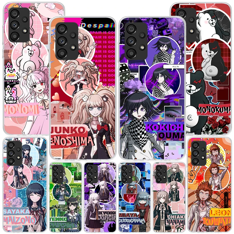 Danganronpa Trigger Happy Havoc Phone Case For Samsung Galaxy A15 A14 A13 A12 A55 A54 A53 A52 A35 A34 A33 A32 A25 A24 A23 A22 A0