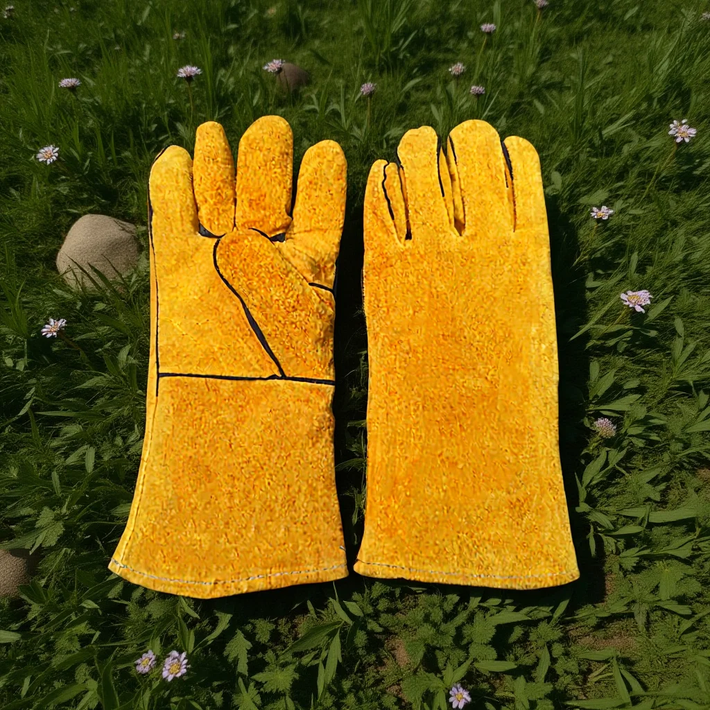 

1Pcs Anti-Bite Gloves Thickening Design Long-Lasting Durability Smooth Finish Perfect for Bird Training Pet Keeping