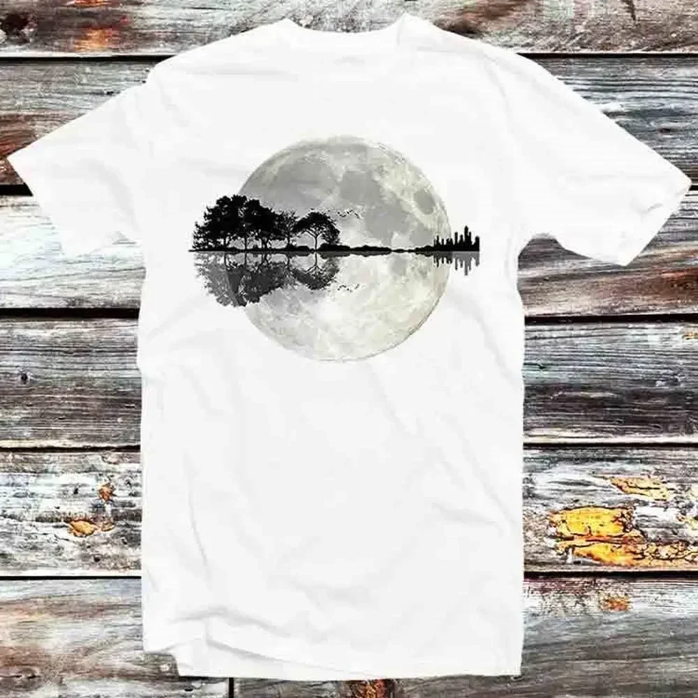 T-shirt albero chitarra Moonlight Nature 388