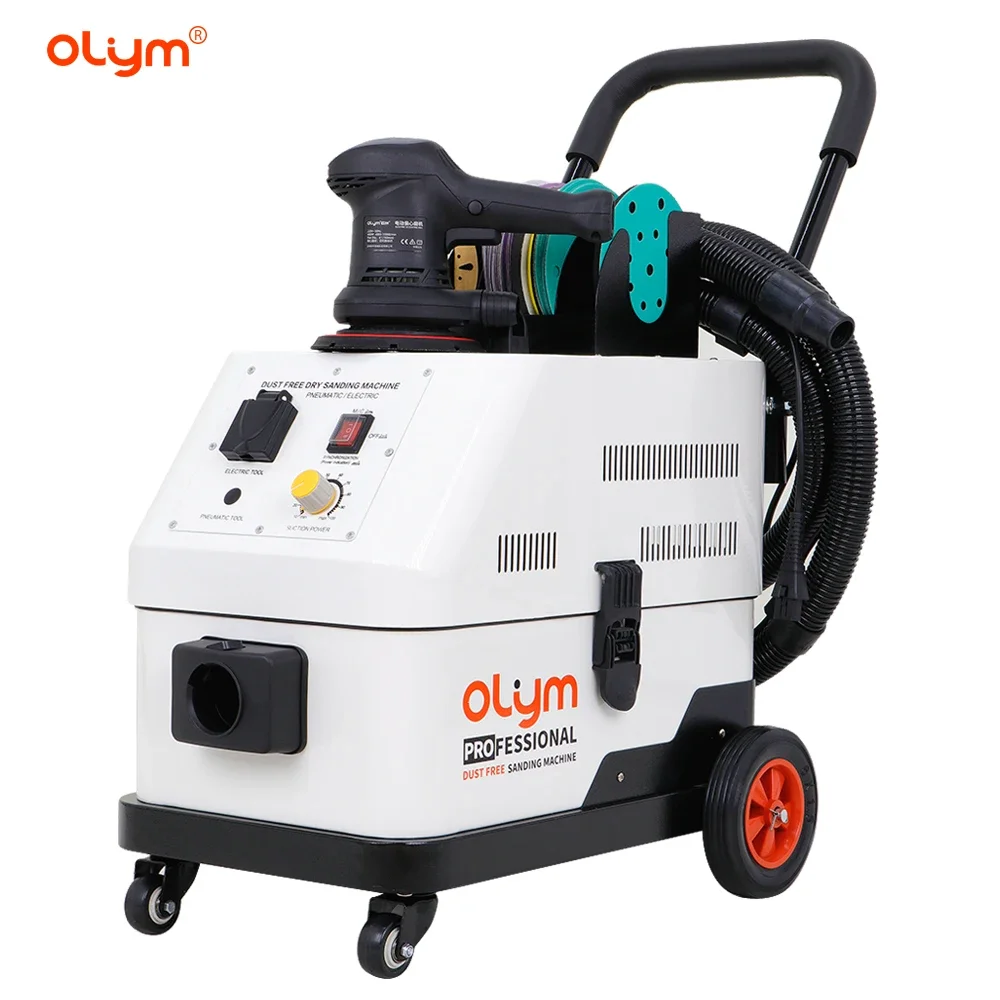 Automatic Sanding Vacuum Cleaner Grinding Dust Extraction System Dust-free Car Polisher