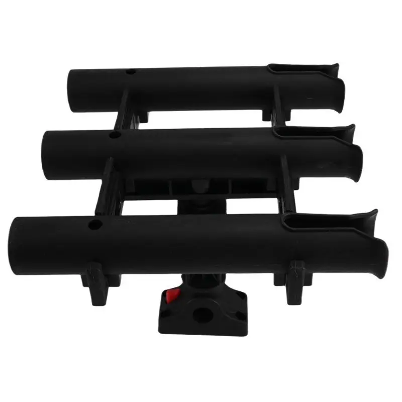 

NALFI-держатель удочки для лодки с опорным кронштейном для тройной удочки — установка на палубе в комплекте