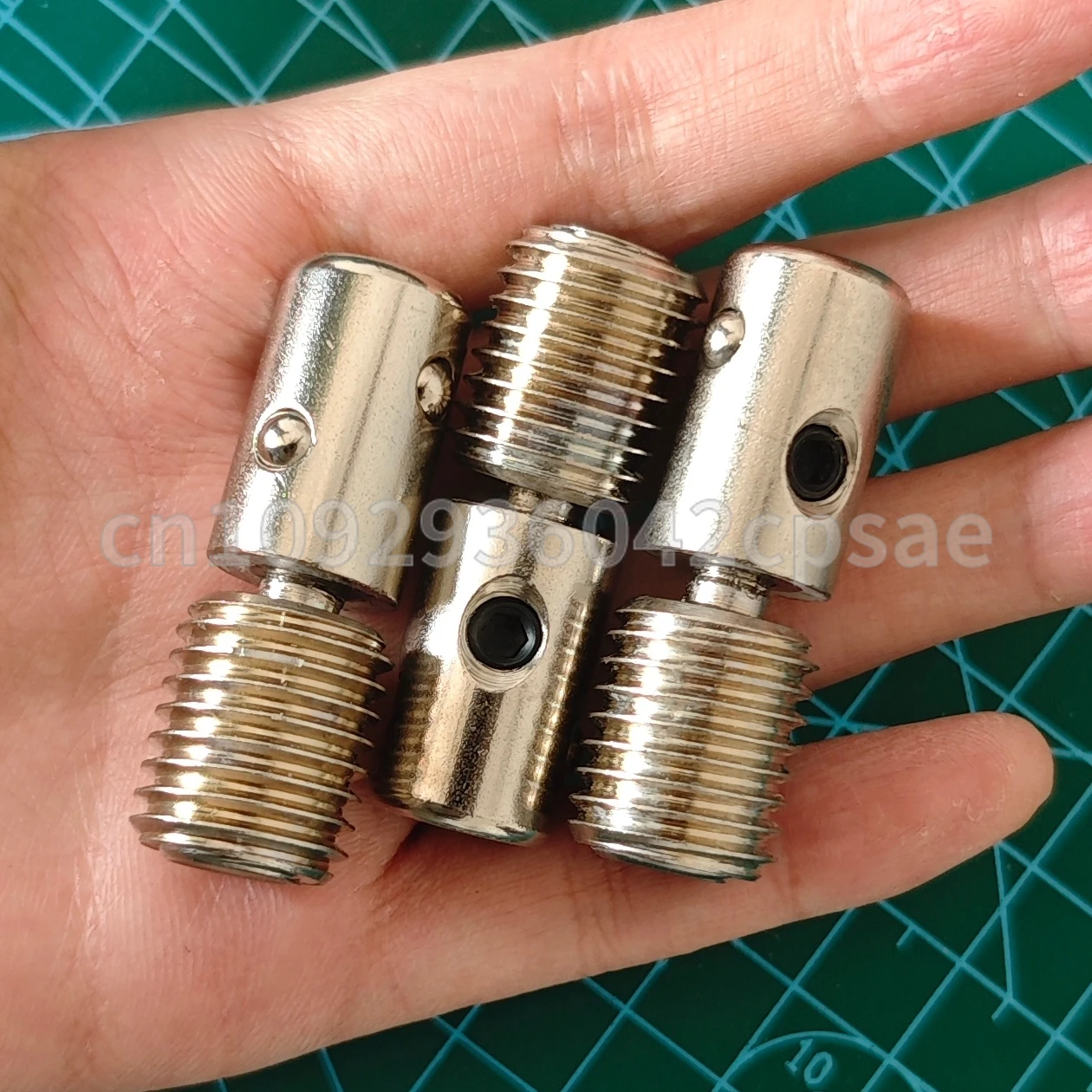Durable M16 Screw Quick-release Swivel Adapter for TPE Doll Head - Multi-angle Swing DIY Handmade Parts