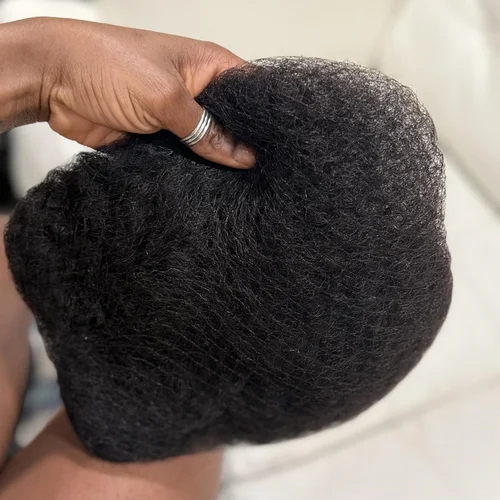 Imagen 2 del producto Pelo brasileño Afro rizado ondulado 100% cabello humano a granel para trenzar giros cabello para Micro Twist Afro extensión de cabello rizado