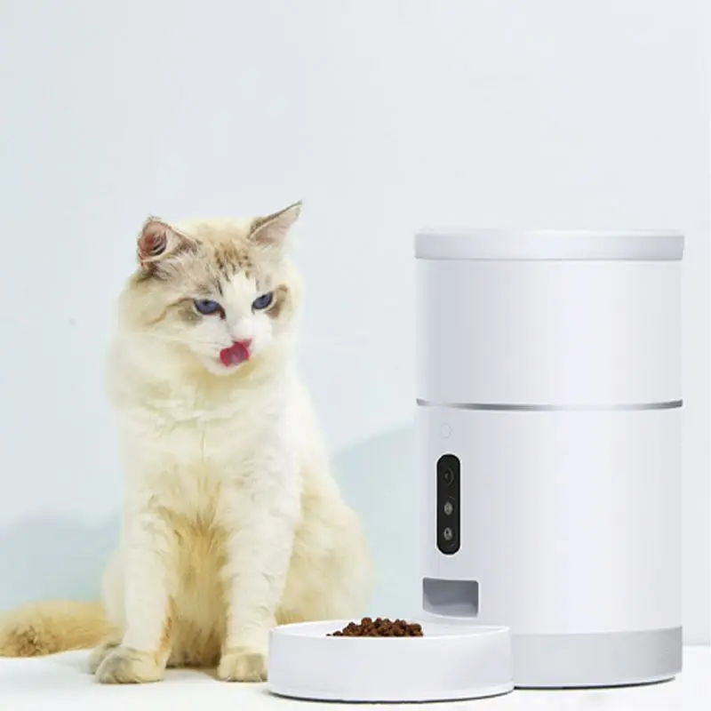 2023 New Arrival Transparent App, Control 4L   Pet Food Dispenser smart wifi Automatic water pet bowl feeders