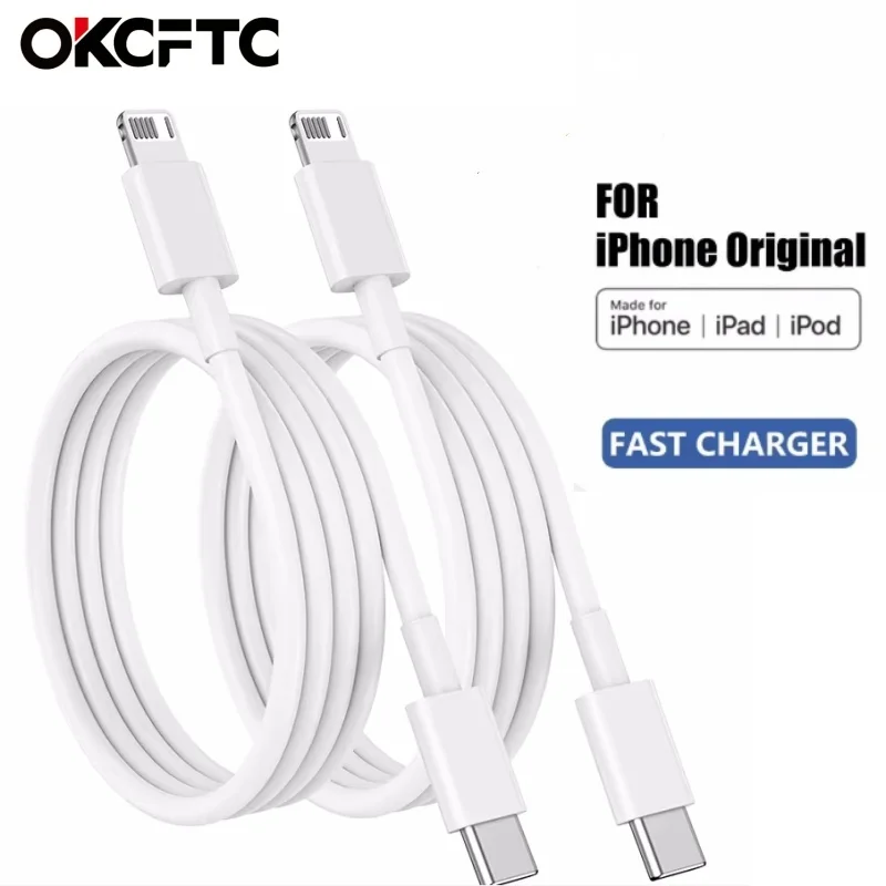 Type-C to Lightning Fast Charging Cable 20W, suitable for iPhone 14 13 12 11 Pro Max XS Max XR 6 7 8