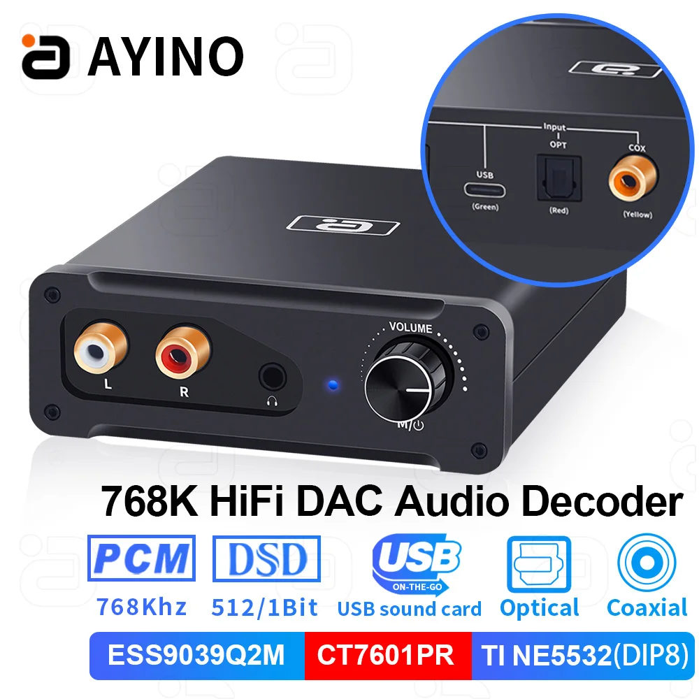 DA590B Hifi Usb Dac… - image