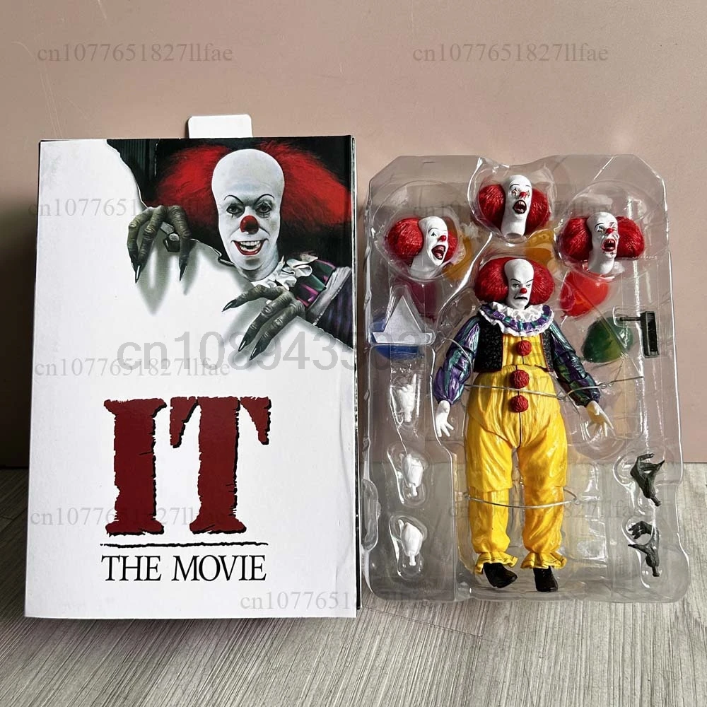 Figurka NECA Joker Stephen King Clown Pennywise Figurka Akcji Model Zabawka Horror Lalka Prezent Świąteczny Dla Przyjaciela Dekoracja Pokoju